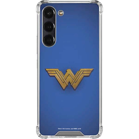DC Comics Wonder Woman Movie Emblem Galaxy S24 FE Clear Case
